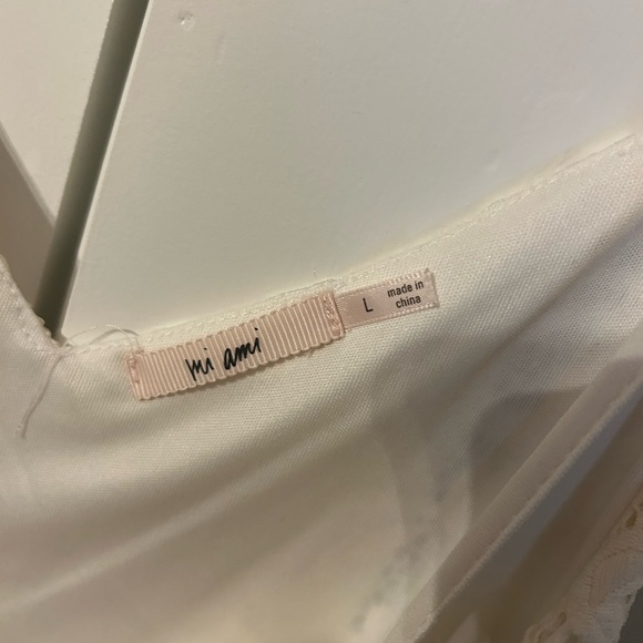 Miami Terracotta Wide-Leg Pants. Body suit - Picture 4 of 4